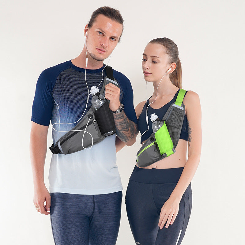 Multifunctional fitness kettle waist bag marathon belt bag waterproof outdoor running mobile phone waist bag