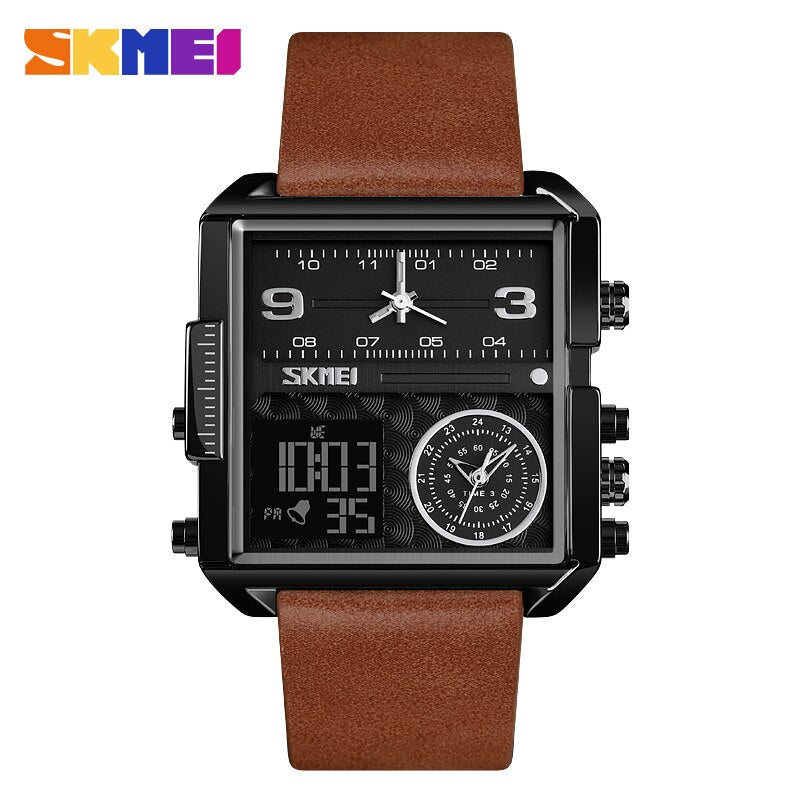 SKMEI 1391 Sports Watch Men largre size Top Luxury Brand Waterproof Wristwatch Men Quartz Analog Digital Watches Relogio Masculino