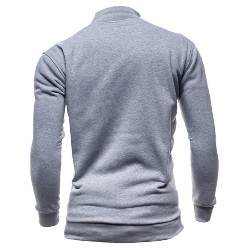 Turtleneck Full Zip Cardigan Mens Coat Sweater Men Fashion