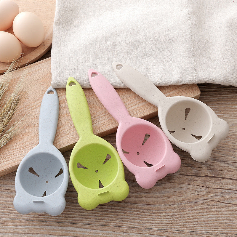 Wheat Straw Egg White Separator Egg Yolk Filter Protein Separator DIY Baking Tools