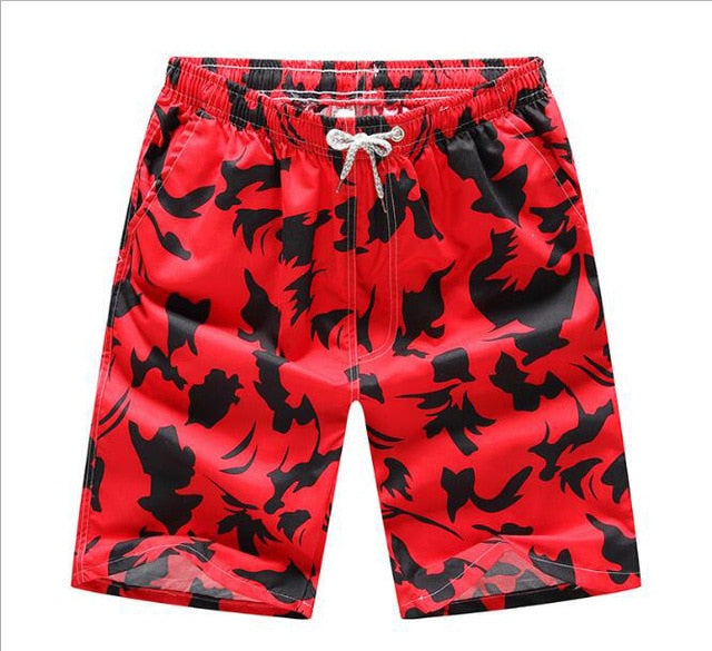 Summer Fitness Shorts Men Board Shorts Brand Swimwear Men Beach Shorts Men Short Quick Dry Women Trunks Printed Boardshort