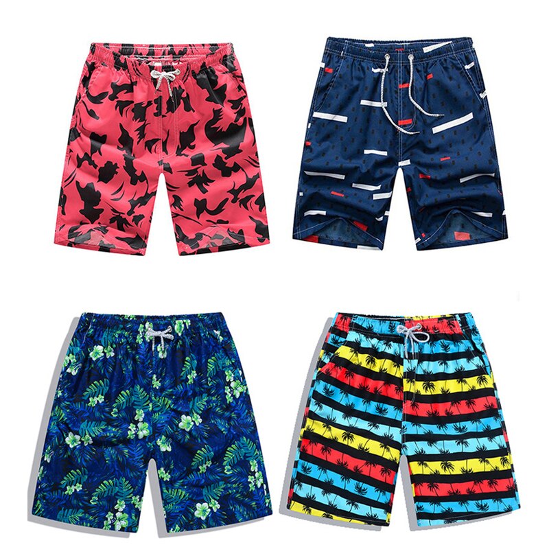 Summer Fitness Shorts Men Board Shorts Brand Swimwear Men Beach Shorts Men Short Quick Dry Women Trunks Printed Boardshort