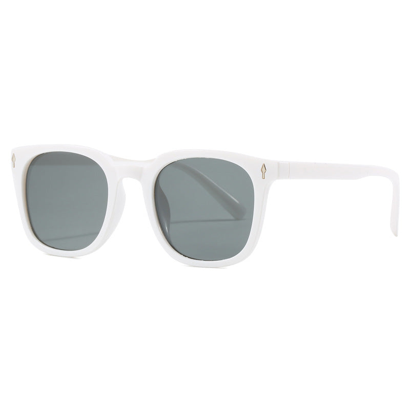 Mi Pin Arrow Square Sunglasses New Retro Sunglasses Internet Celebrity Same Style Show Thin Frame Sunglasses Trendy