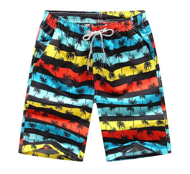 Summer Fitness Shorts Men Board Shorts Brand Swimwear Men Beach Shorts Men Short Quick Dry Women Trunks Printed Boardshort