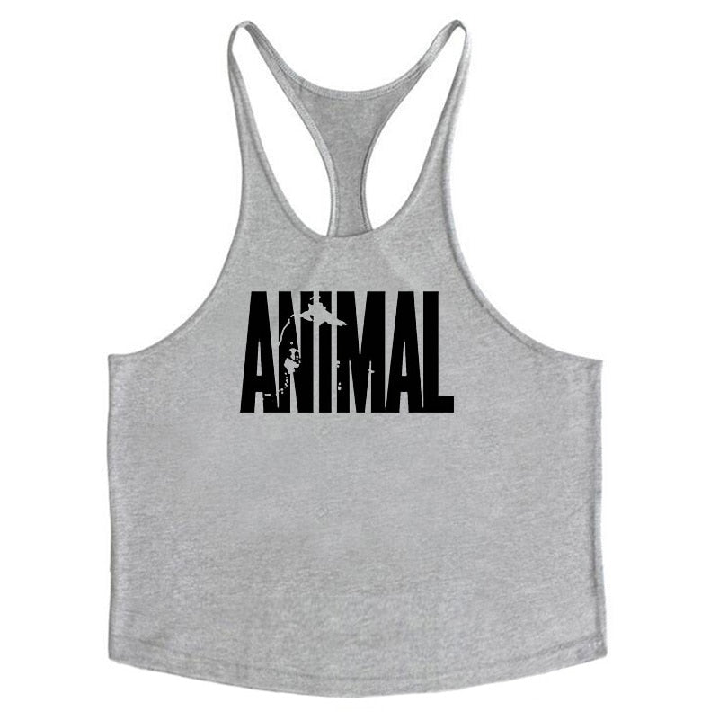 Gyms Tank Top Men Workout Clothing Bodybuilding Stringer Men Muscle Vests Cotton Y back Singlets debardeur fitness homme