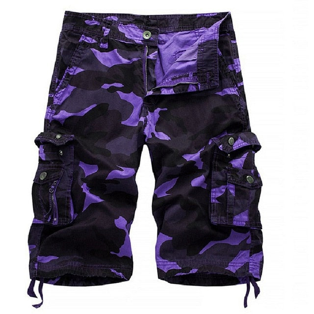 Cargo Shorts Men High Design Camouflage Military Shorts Homme Summer Outwear Hip Hop Casual Cargo Camo Men Shorts