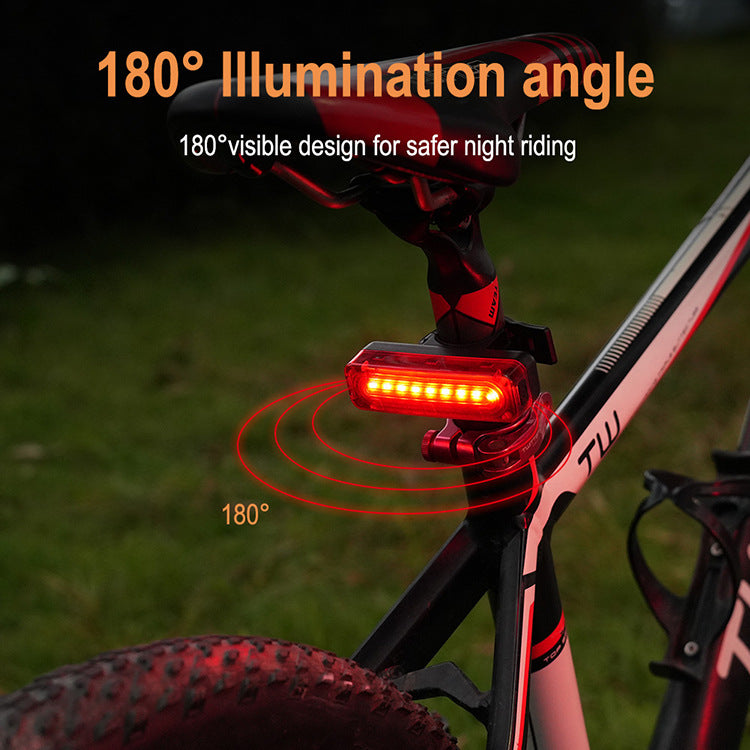 Bicycle taillight type-c night riding light mountain road bike outdoor riding warning light equipment