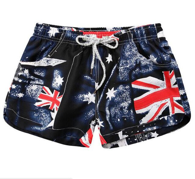 Summer Fitness Shorts Men Board Shorts Brand Swimwear Men Beach Shorts Men Short Quick Dry Women Trunks Printed Boardshort