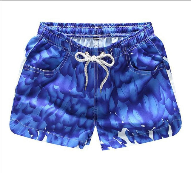 Summer Fitness Shorts Men Board Shorts Brand Swimwear Men Beach Shorts Men Short Quick Dry Women Trunks Printed Boardshort