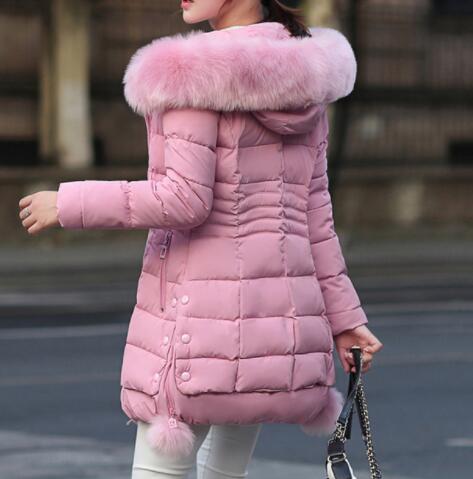 Faux Fur Parkas Women Down Jacket Winter Jacket Women Thick Snow Wear Winter Coat Lady Clothing Female Jackets Parkas