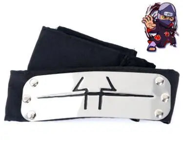 Naruto Kakashi headband cosplay Costumes Accessories toys Props Itachi akatsuki madara Anime headband Props