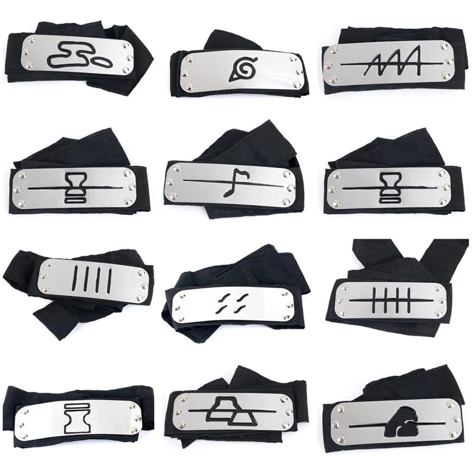 Naruto Kakashi headband cosplay Costumes Accessories toys Props Itachi akatsuki madara Anime headband Props