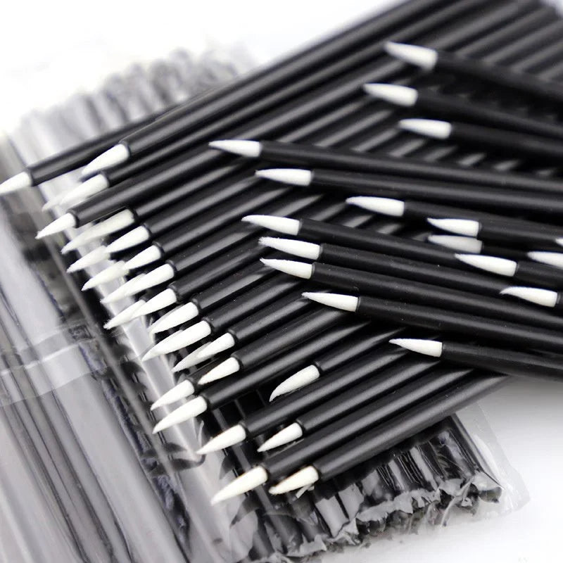 50pcs/pack Disposable Eyeliner Brush Make Up Tools