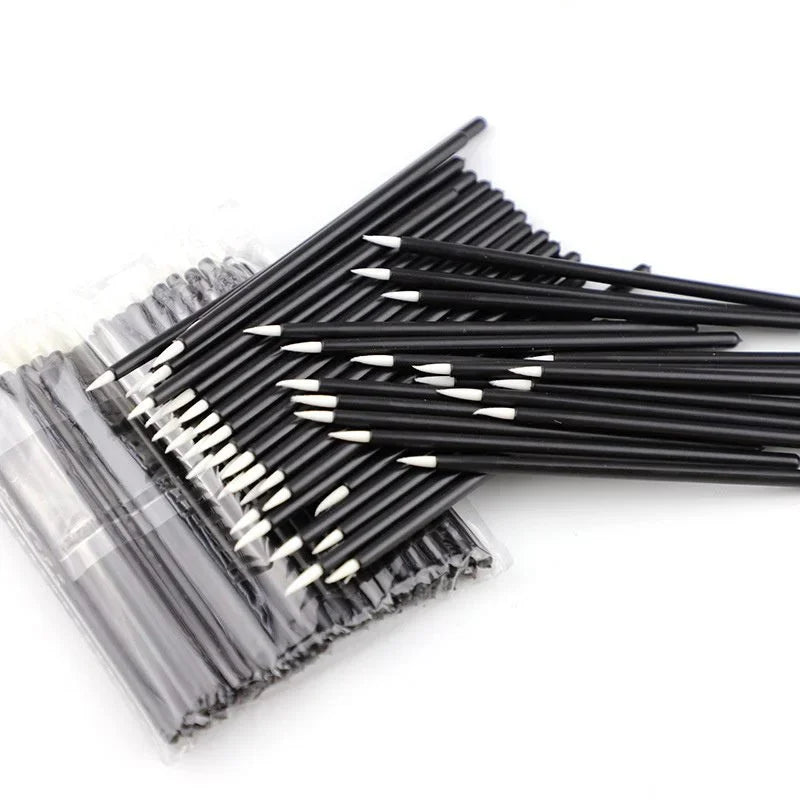 50pcs/pack Disposable Eyeliner Brush Make Up Tools