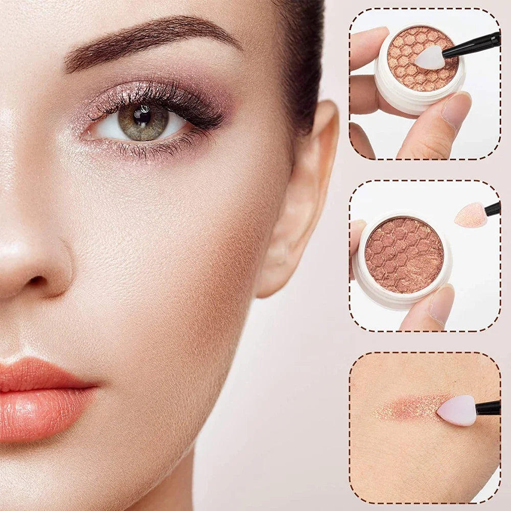 Silicone Eyebrow Brush Set Makeup Eyebrow Eyeliner Applicator Brushes Beauty Cosmetic Brush 5Pcs Make Up Applicator Tools